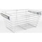 Hardware Resources Chrome Closet Pullout Basket with Slides 16"Dx23"Wx11"H POB1-162311CH - alternate 1